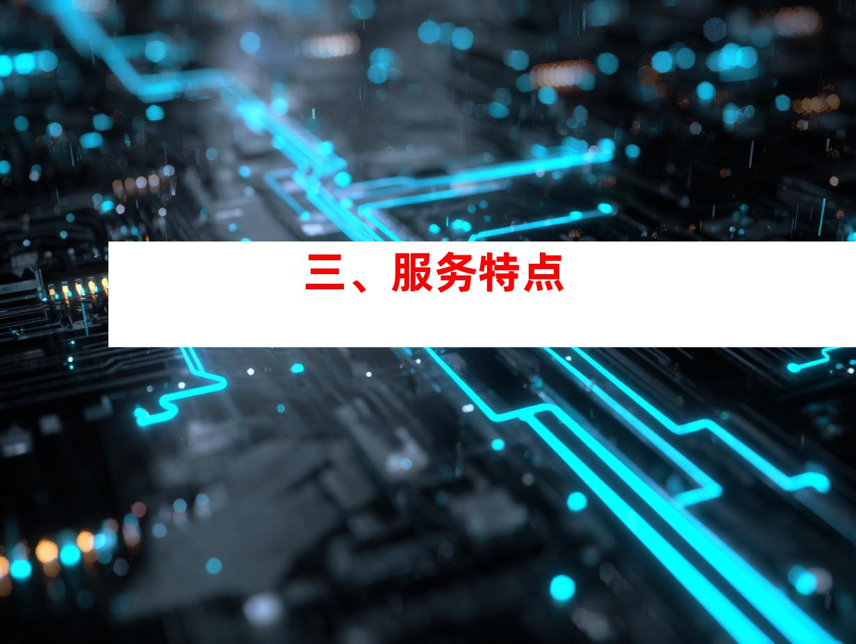 三、服务特点