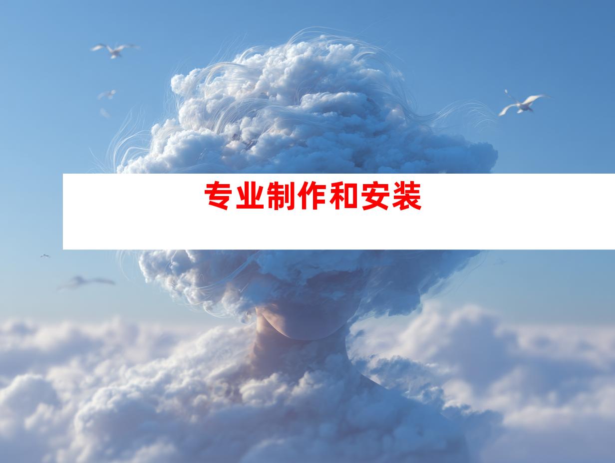 专业制作和安装