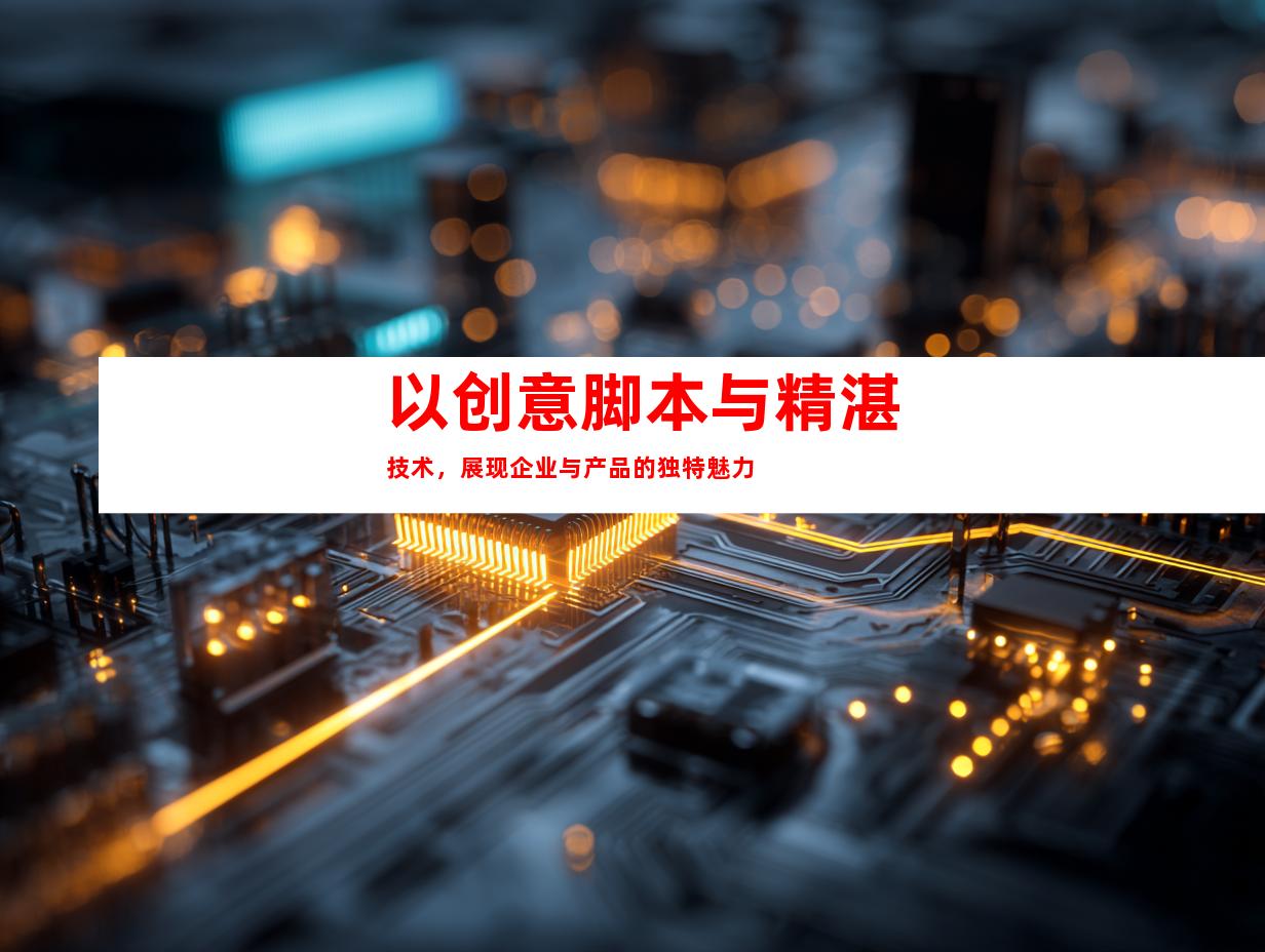 以创意脚本与精湛技术，展现企业与产品的独特魅力