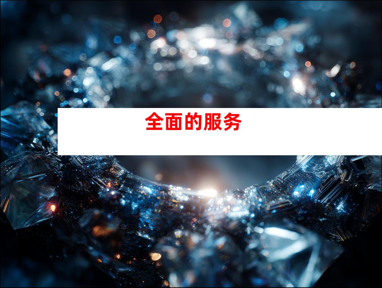 全面的服务