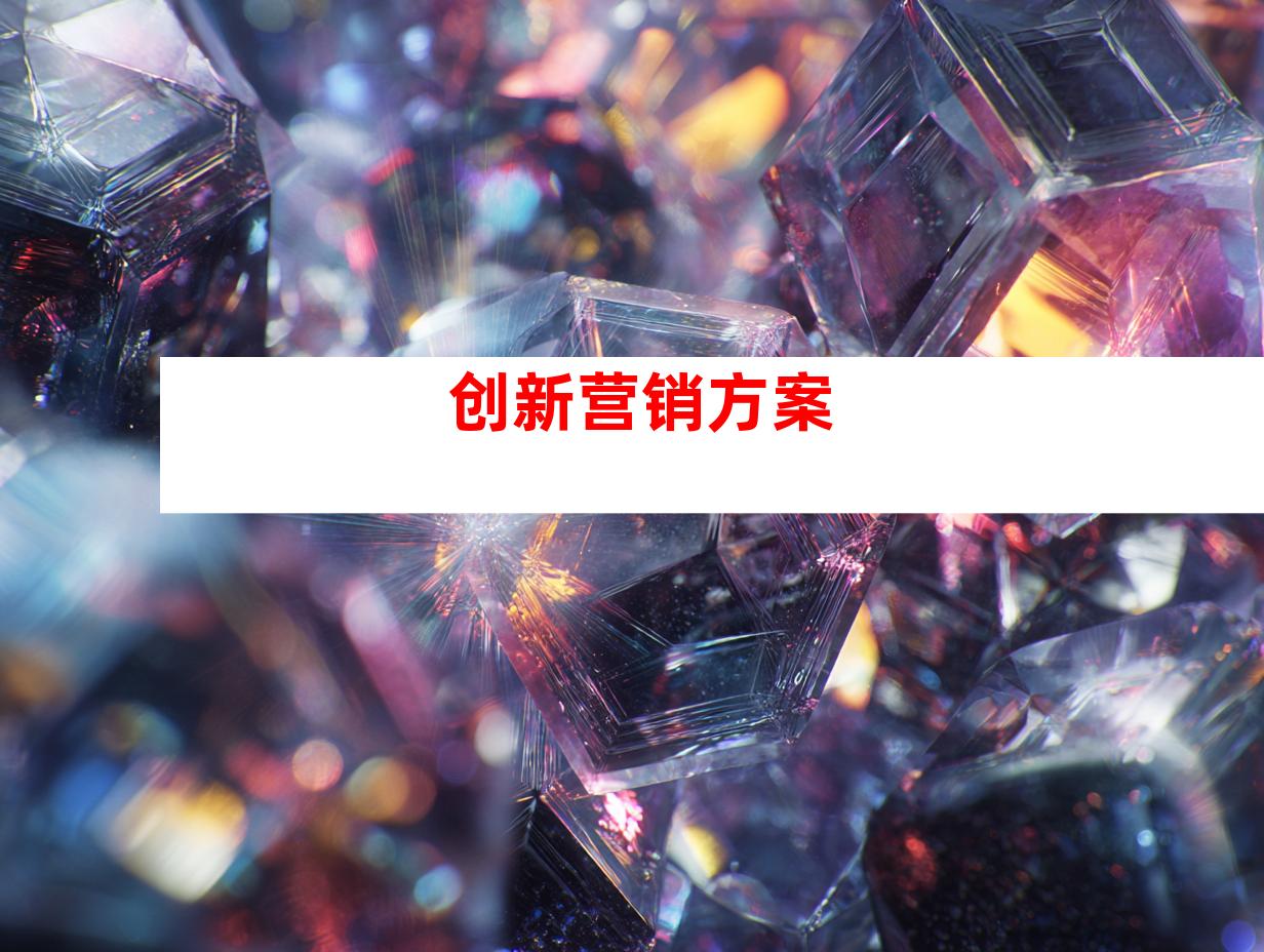 创新营销方案