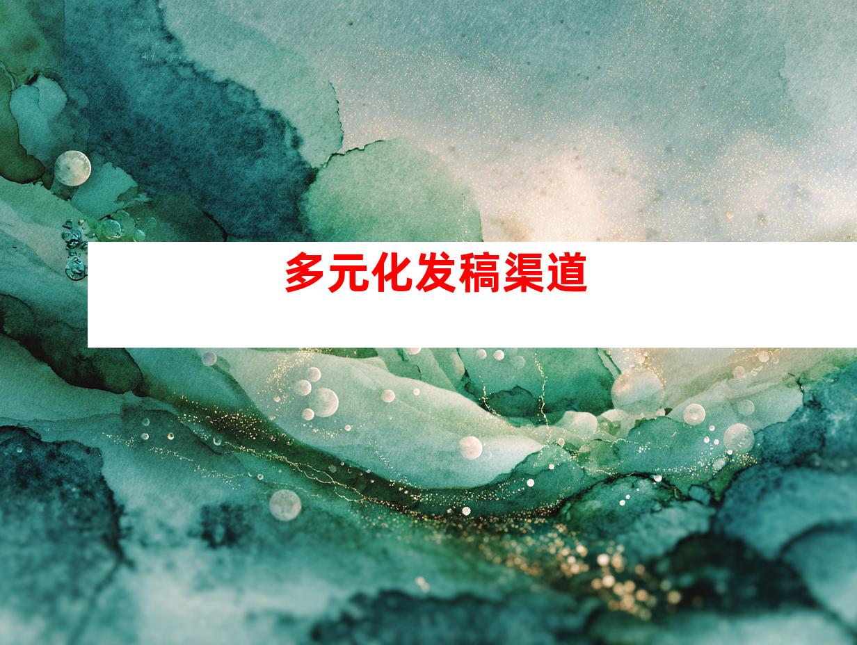 多元化发稿渠道