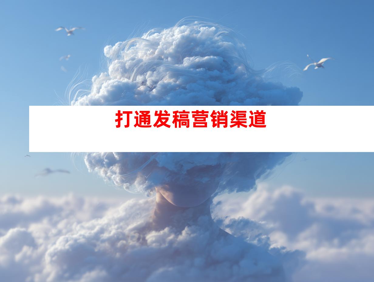 打通发稿营销渠道