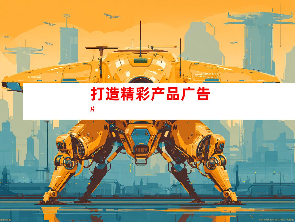 打造精彩产品广告片