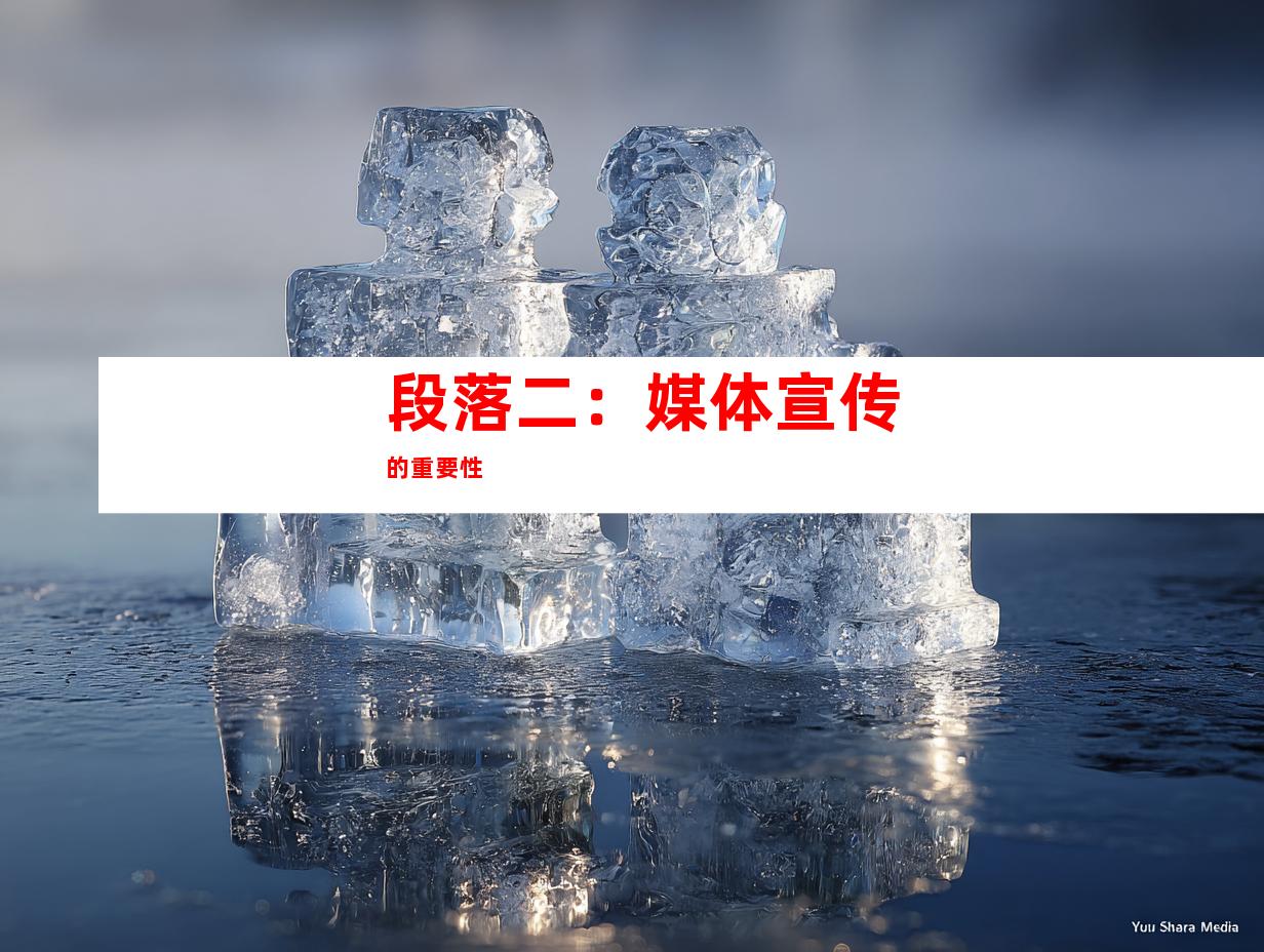 段落二：媒体宣传的重要性