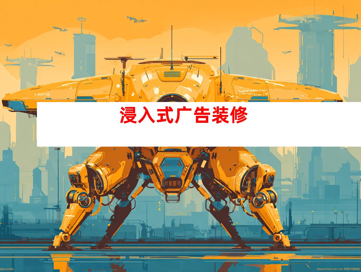 浸入式广告装修