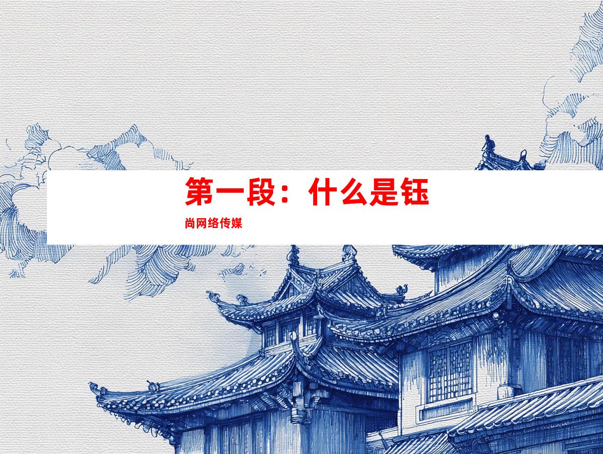 第一段：什么是钰尚网络传媒