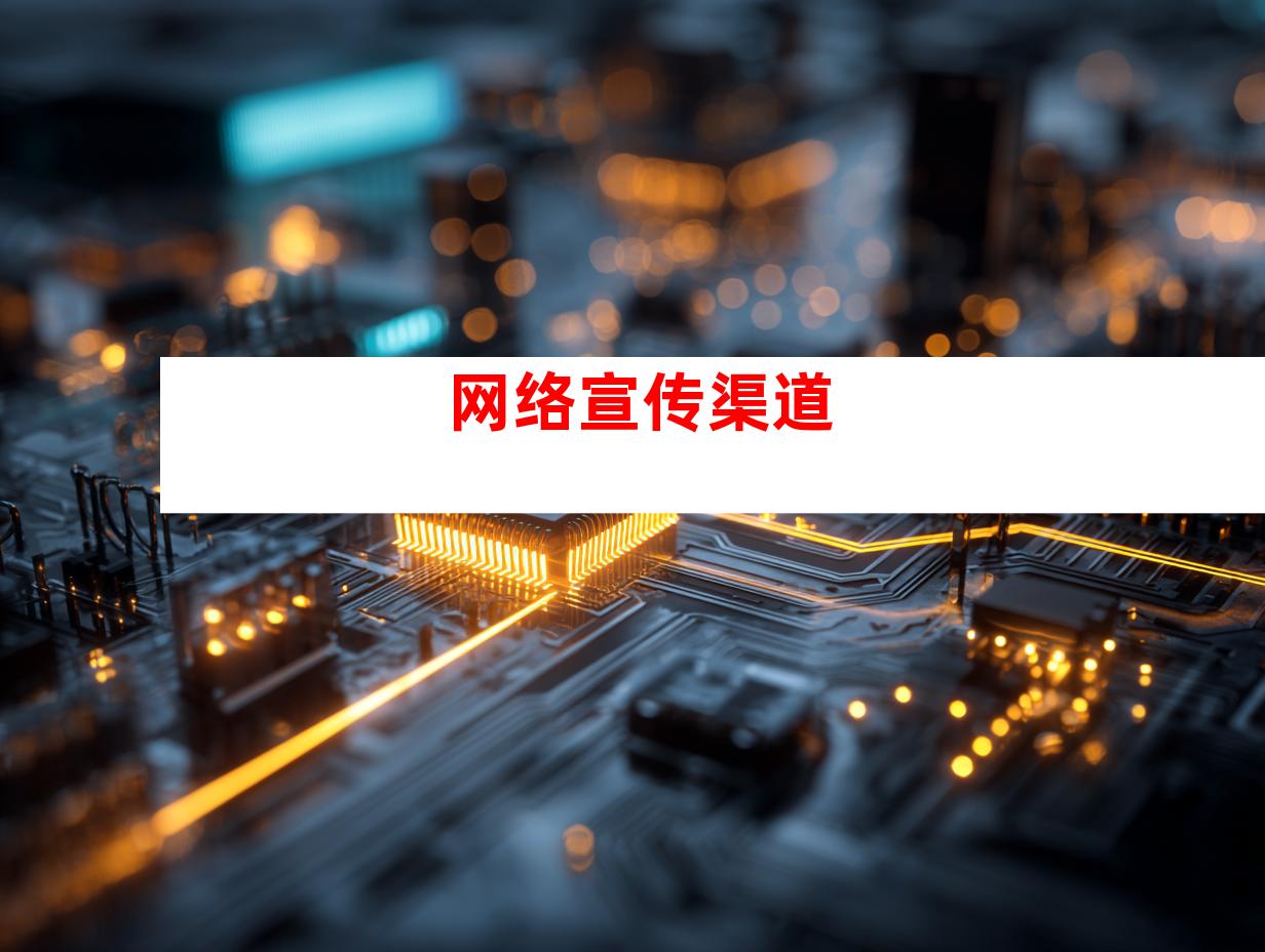 网络宣传渠道