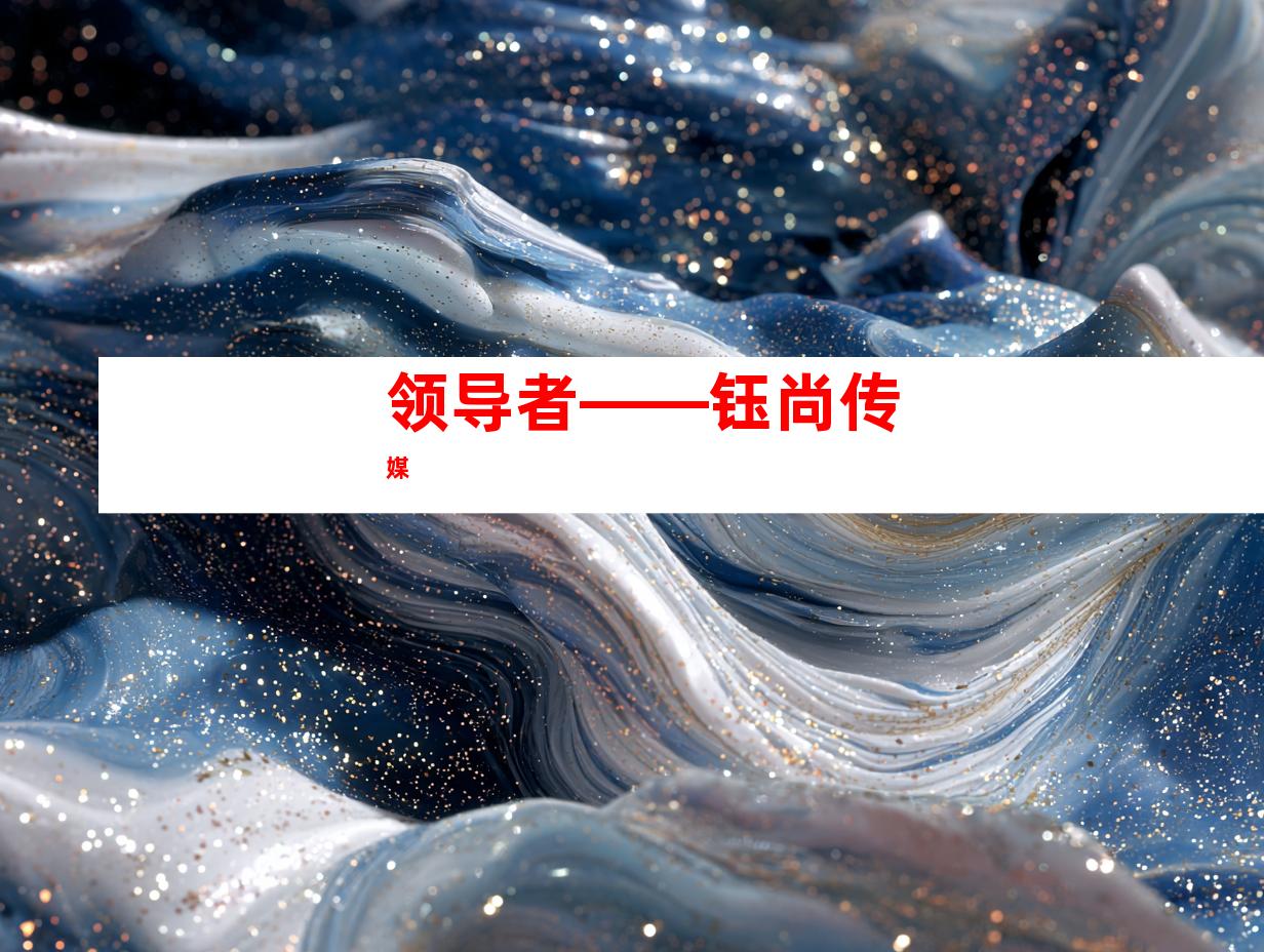 领导者——钰尚传媒