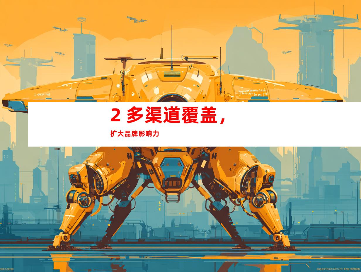 2. 多渠道覆盖，扩大品牌影响力