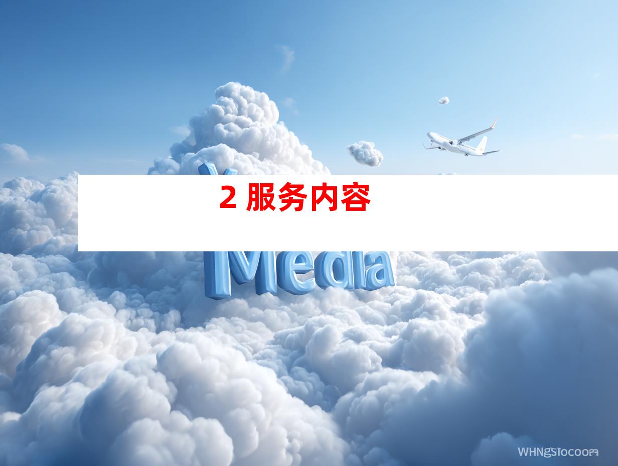 2. 服务内容