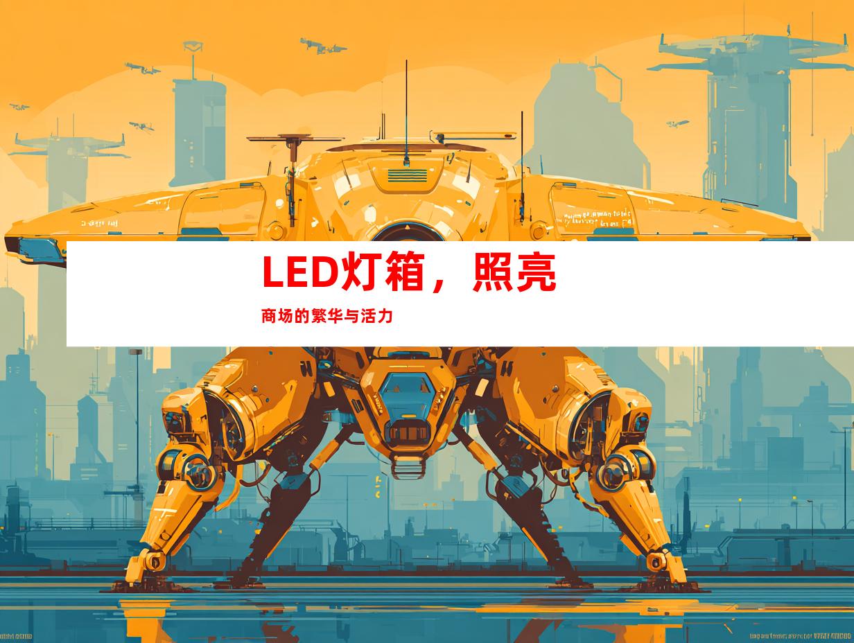 LED灯箱，照亮商场的繁华与活力