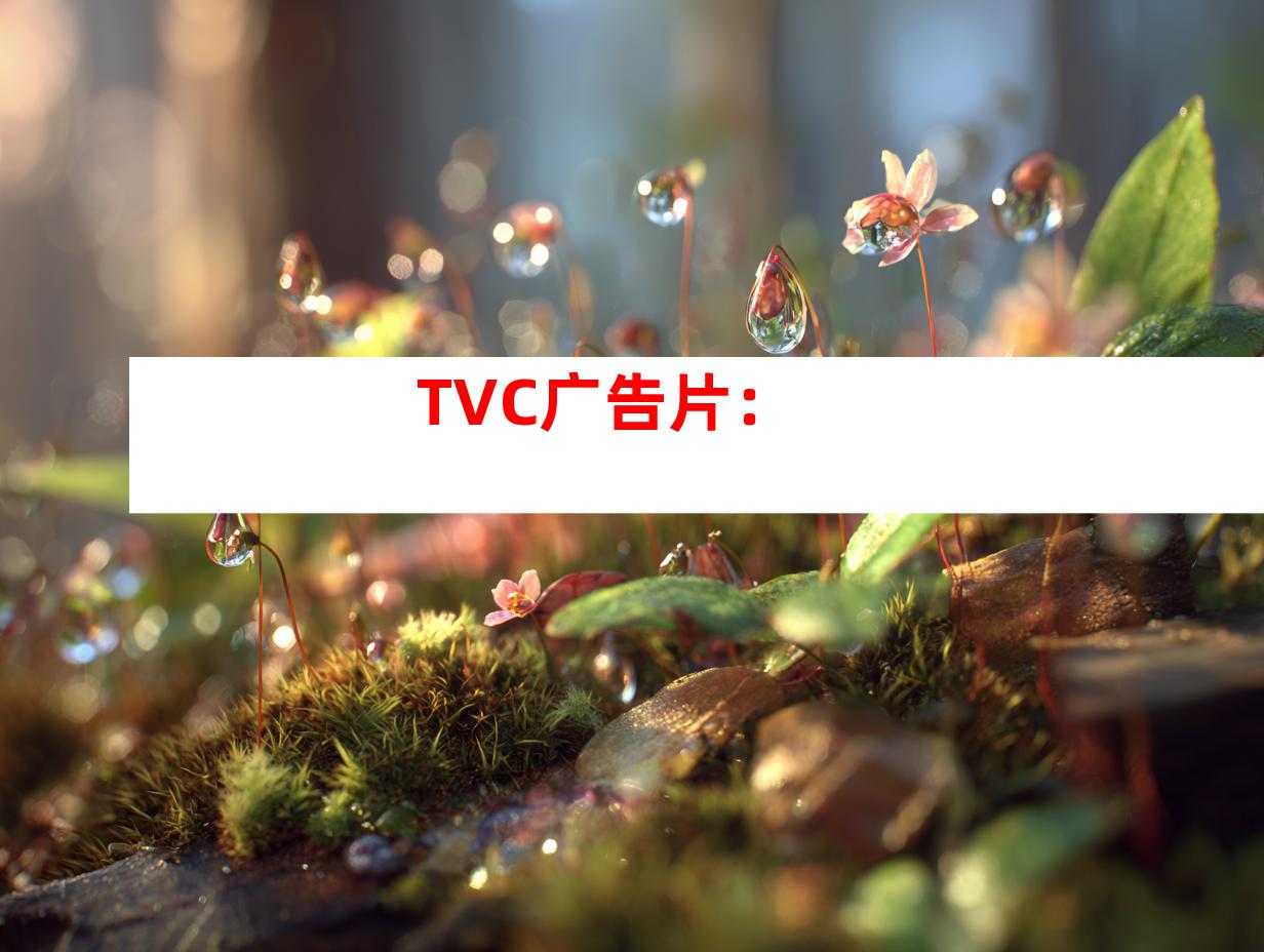 TVC广告片：